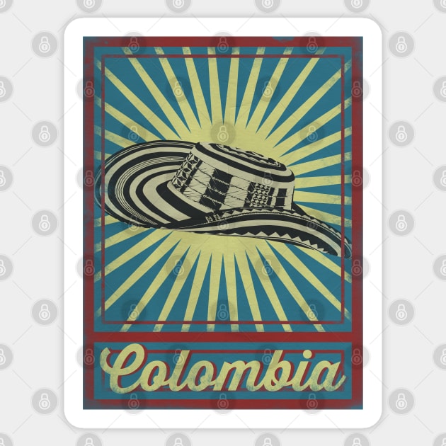 Colombia Poster Sticker by TropicalHuman